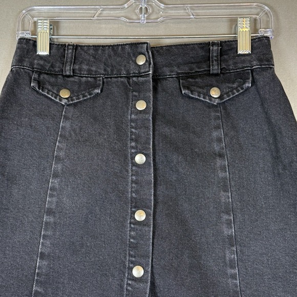 Lot Of 2 BDG Urban Outfitters Denim Mini Skirt Blue Black Small And Petite - Picture 8 of 10